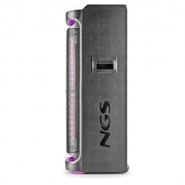 COLUNA NGS BLUETOOTH 4000W WILDSPACE3 PRETA