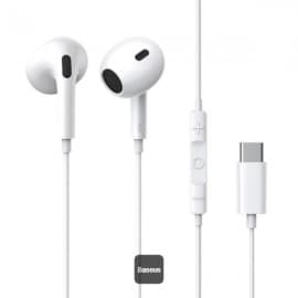 IN-EAR BASEUS ENCOK CZ17 BRANCO
