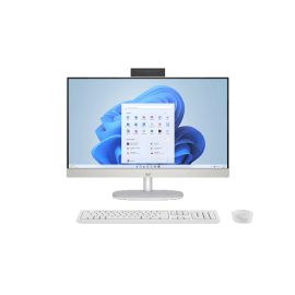 PC HP AIO 23.8" FHD U5-125U 8G 512GB SSD W11H BRANCO