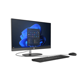 PC HP AIO 240 G10 23.8" I3-N3000 FHD 8GB 512GB SSD W11P PRETO