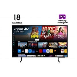 TV 65" LED SAMSUNG DU7105 UHD 4K SMART TV